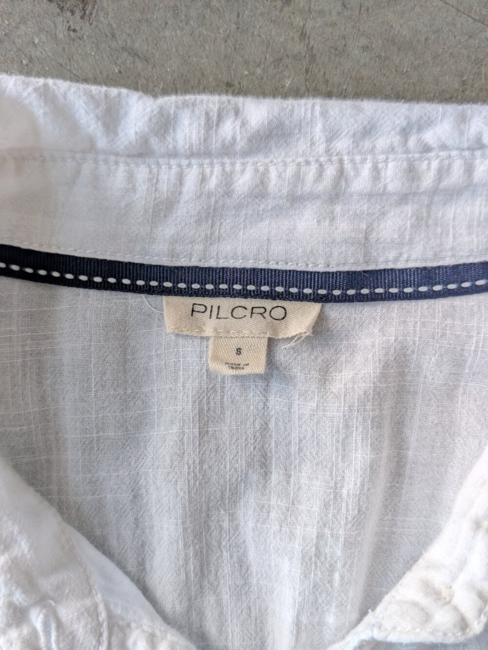 Anthropologie Pilcro White Shirred Corset Buttondown Long Sleeve Midi Dress - Picture 8 of 11